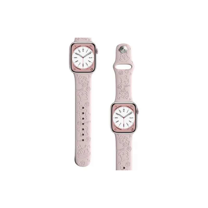 FZRT Apple Compatibility Watch Band 41/45mm Silicone Material-9