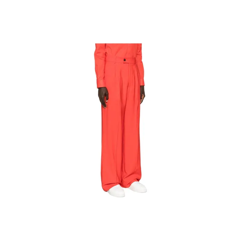 Patrizia Pepe Pleat detailing Straight leg Trousers-3