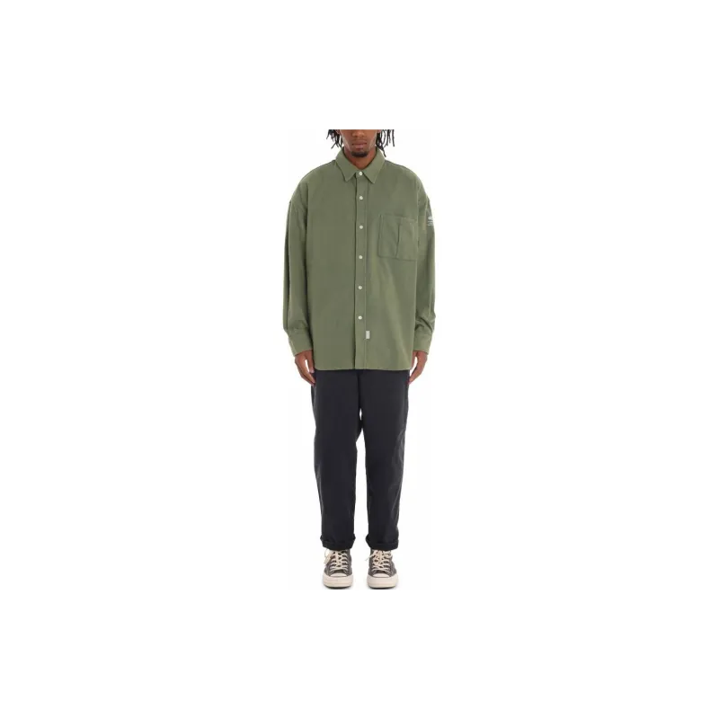 MADNESS Shirts Unisex Khaki Green-4