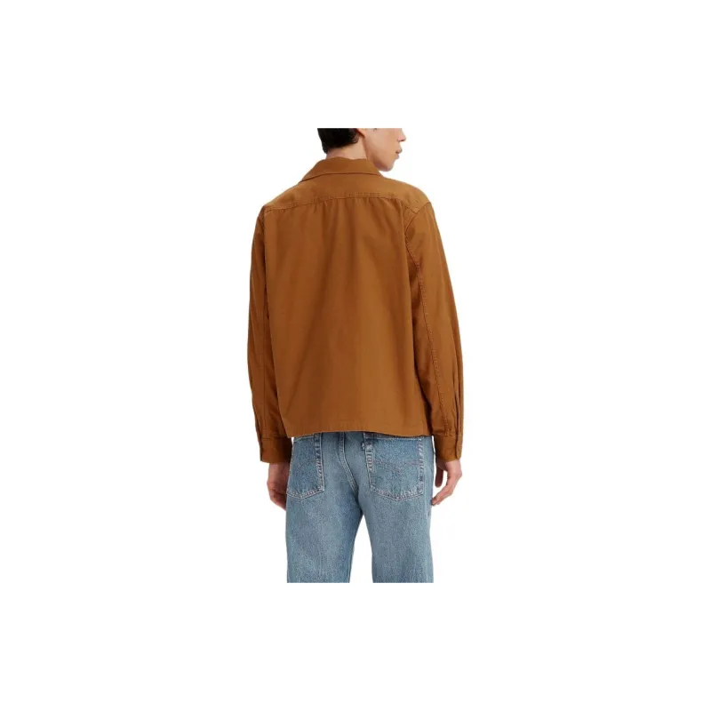 Levis Shirts Men Brown-2