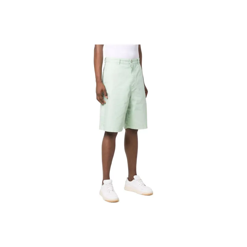 AMIPARIS Wide leg Loop strap Bermuda Shorts-3