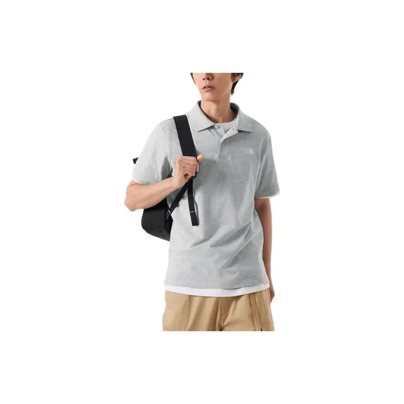 THE NORTH FACE Polo Shirt Men's Gray-1