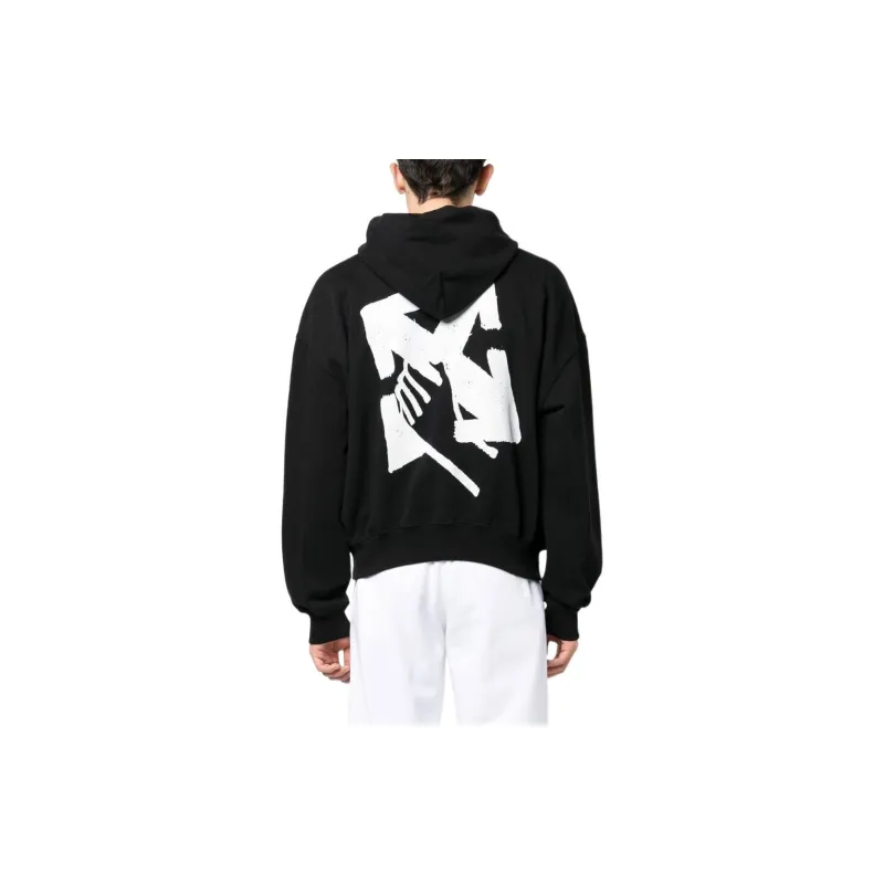 OFF WHITE Hand Arrow Boxy Hoodie-2