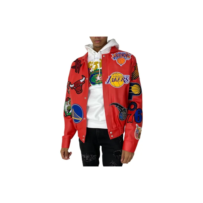 JEFF HAMILTON X Nba Collage Jacket-3