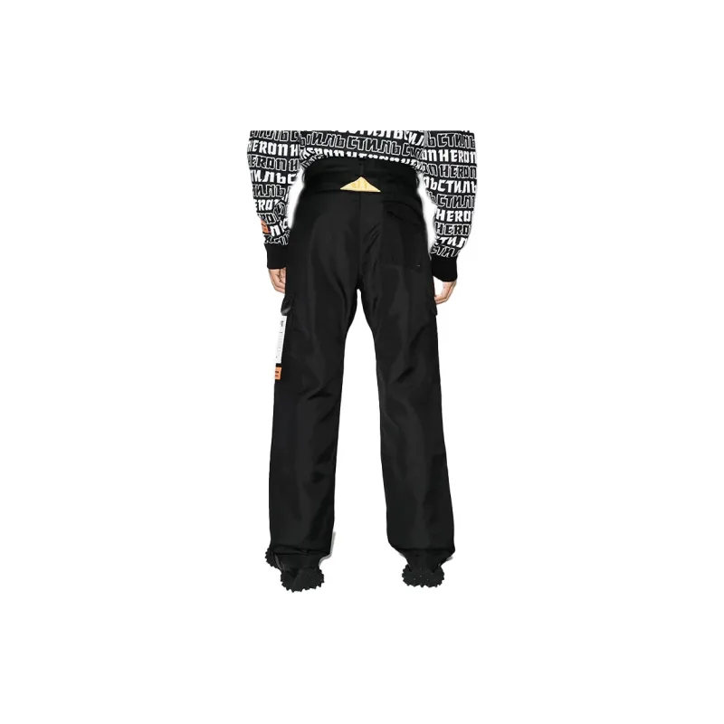 Cat X HERON PRESTON Cargo Pants Men Black-2