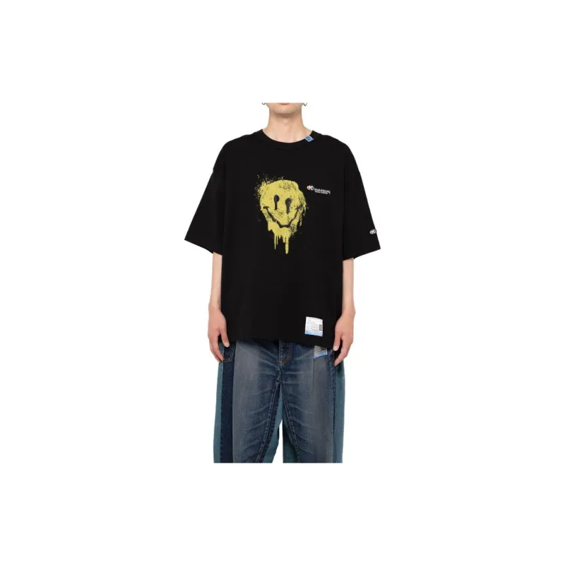 Maison Mihara Yasuhiro T Shirts Men Black-2