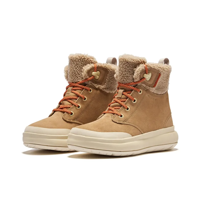 MERRELL Abrasion Resistant Waterproof Thermal Mid Top Outdoor Shoes Women's Brown-1