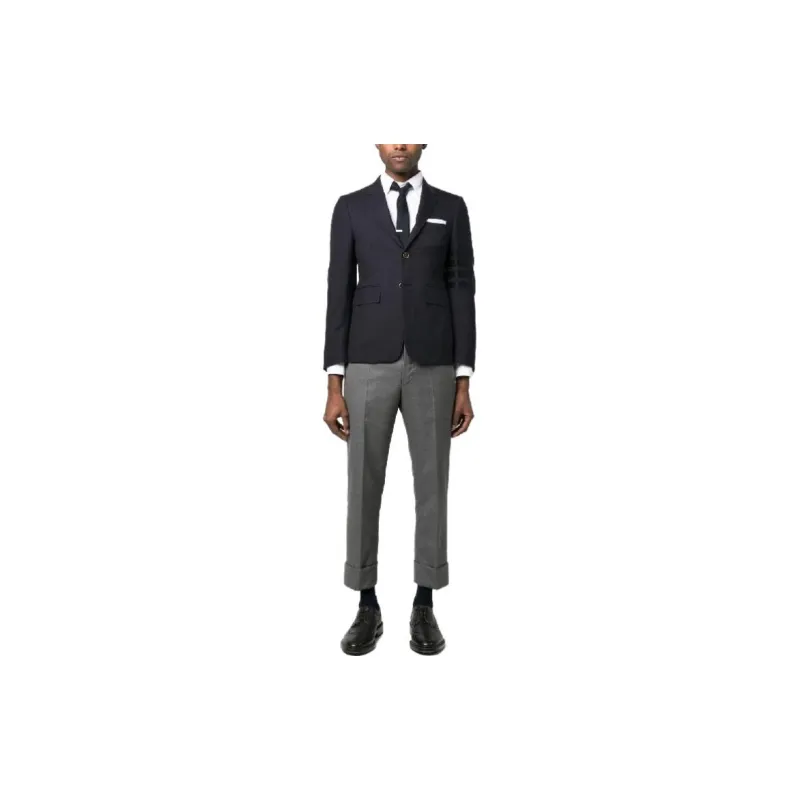 THOM BROWNE 4 Bar Tailored Blazer-1