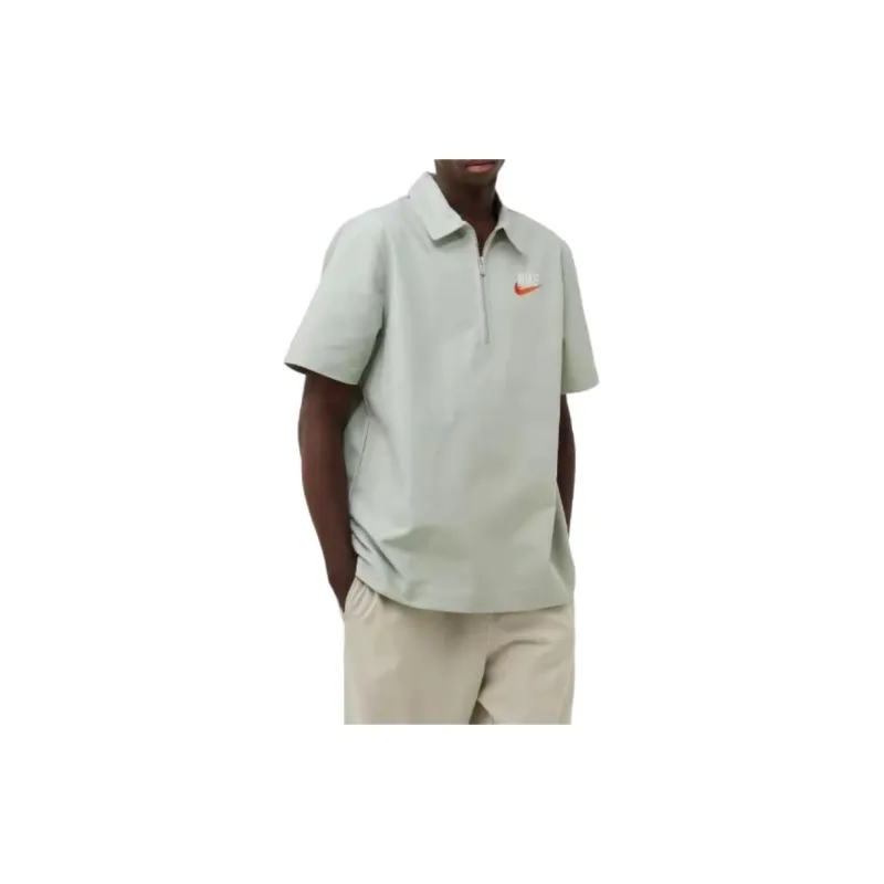 Nike Casual Sportswear Unisex Set Aqua Blue Top+Black Shorts-1