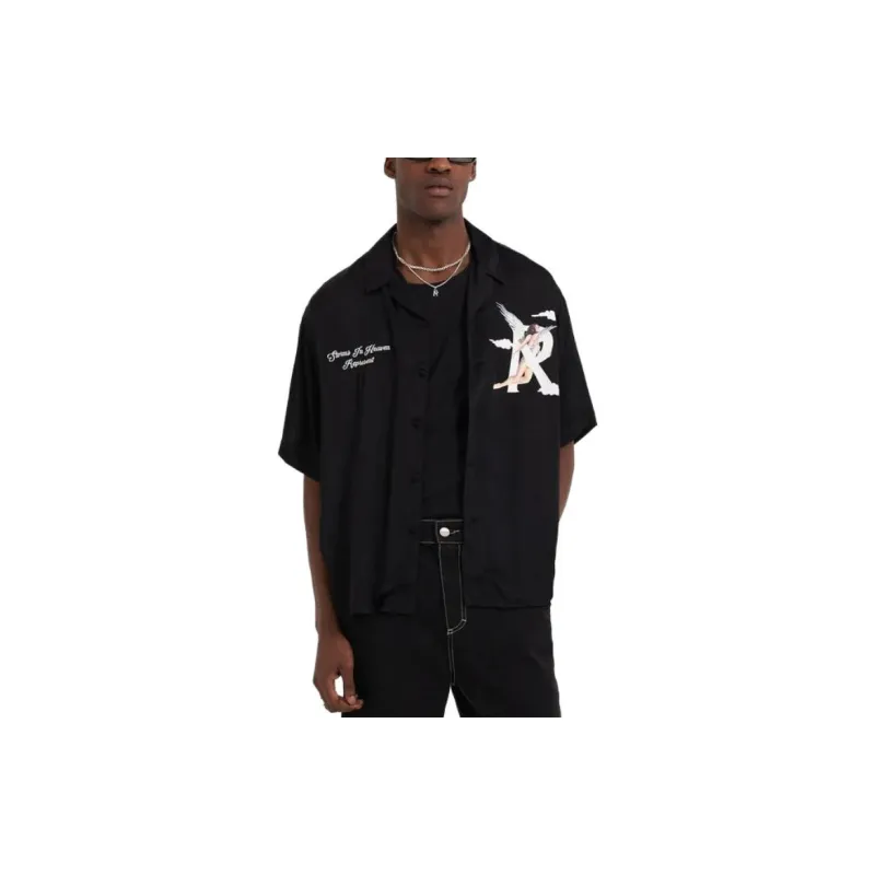 REPRESENT Shirts Men Black-5