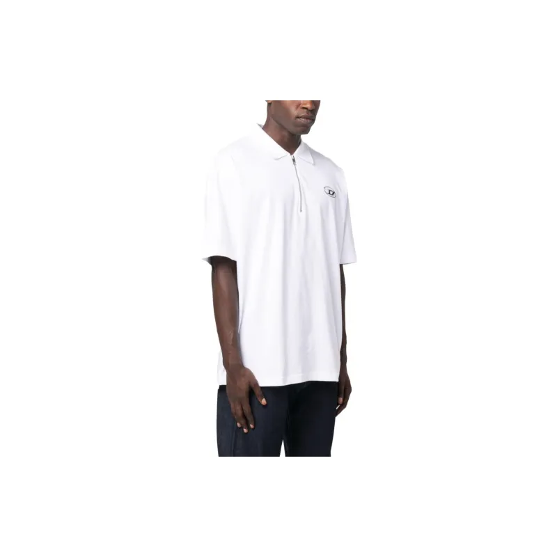 DIESEL Polo Shirts Men White-3