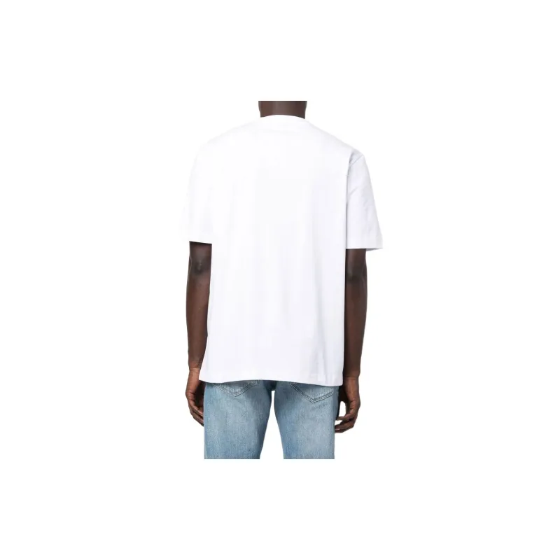 HUGO BOSS Logo Printed Crewneck T Shirt-2