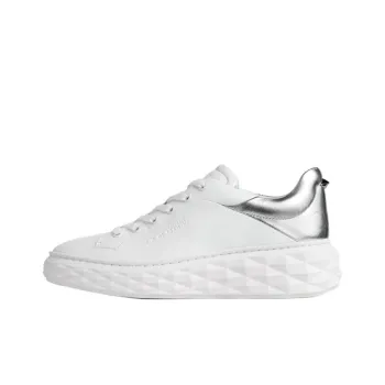 Jimmy Choo Maxi/F II Low Top Skateboard Shoes Women's White