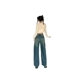 FHMY Jeans Women's Peacock Blue
