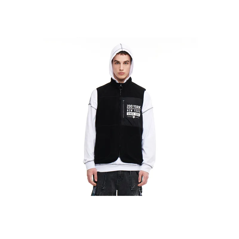 Zoo York Vests Unisex Black-3
