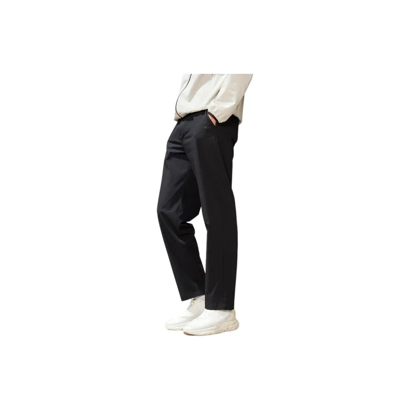 Pony Casual Pants Men Black-3