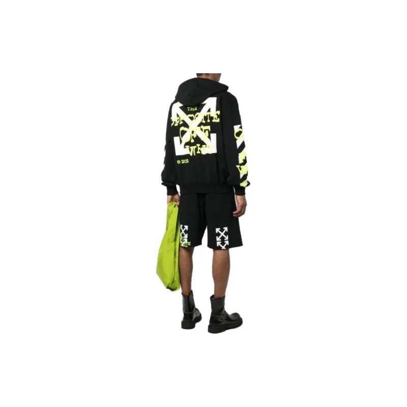 OFF-WHITE Opposite Arrow Boxy Hoodie -2