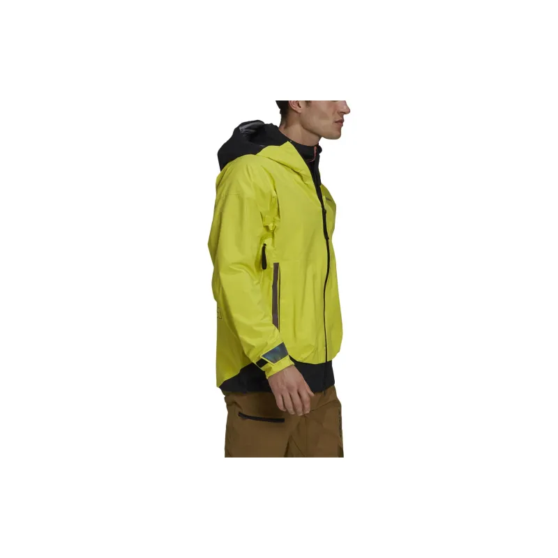 Adidas Terrex Jackets Men Green Yellow-4