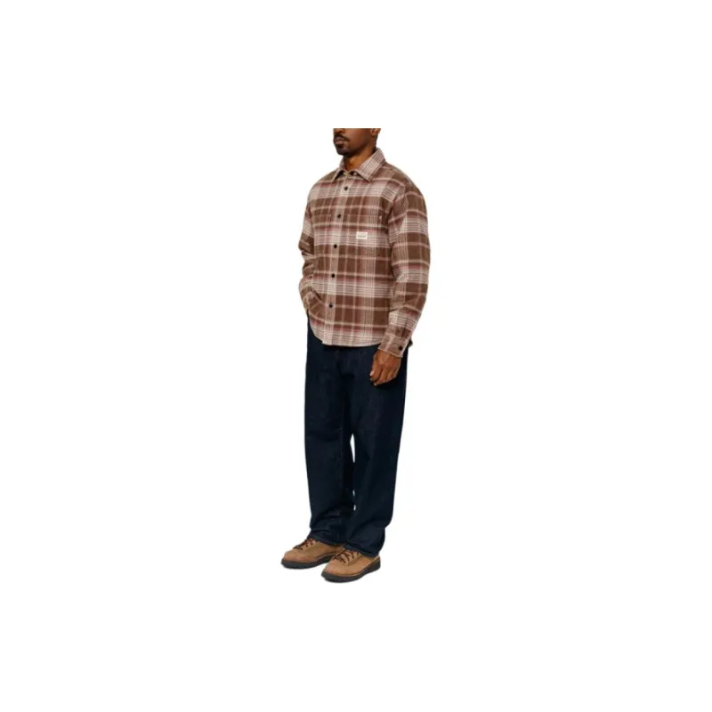 Stussy Heavy Washed Plaid Shirt-7