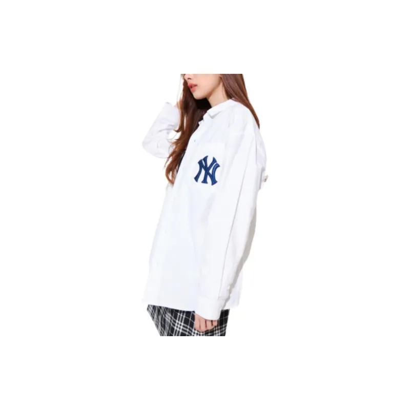 MLB New York Yankees Shirt Unisex White-4