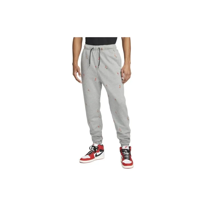 Jordan Casual Pants Men Gray-1