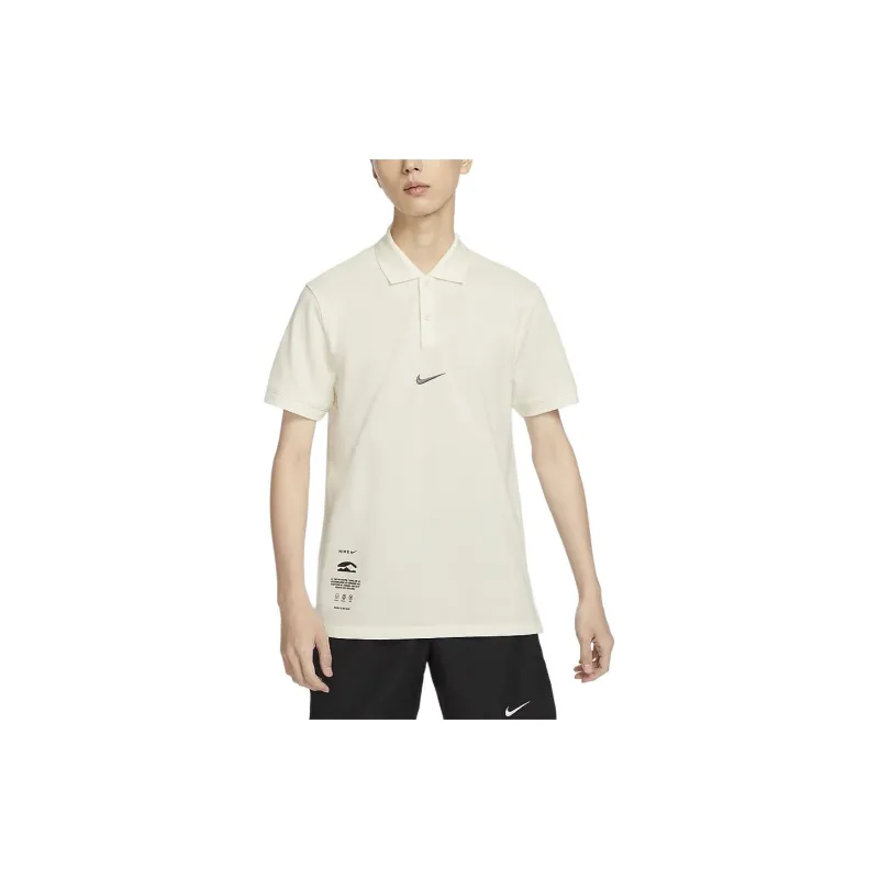 Nike Polo Shirt Men's Sail White-3