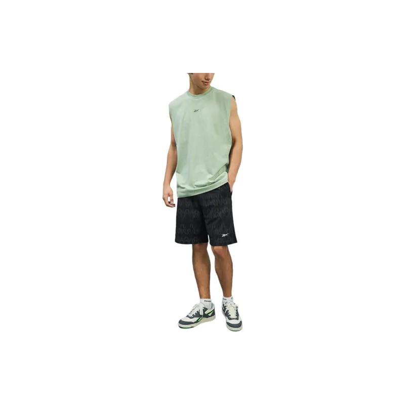 Reebok Tank Tops Unisex Green-6