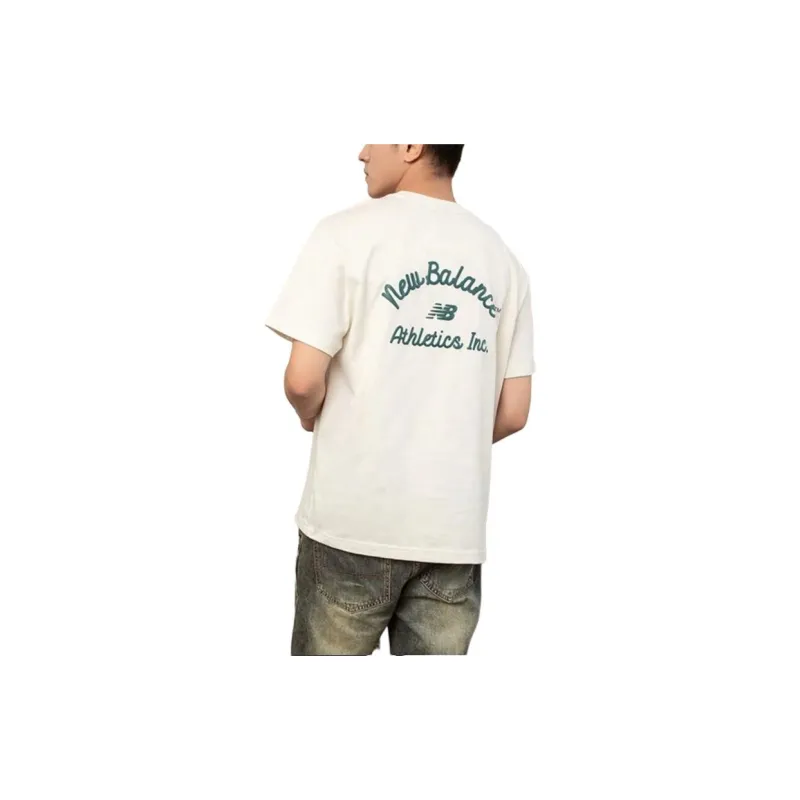 New Balance SS24 T Shirt Men's White-3