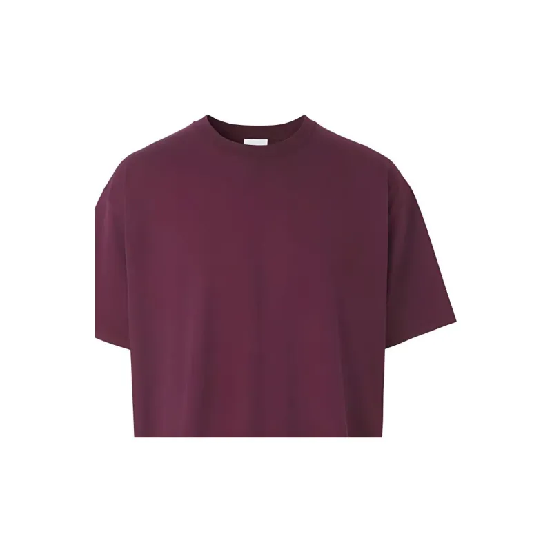 Burberry T-Shirt Men's Burgundy-3