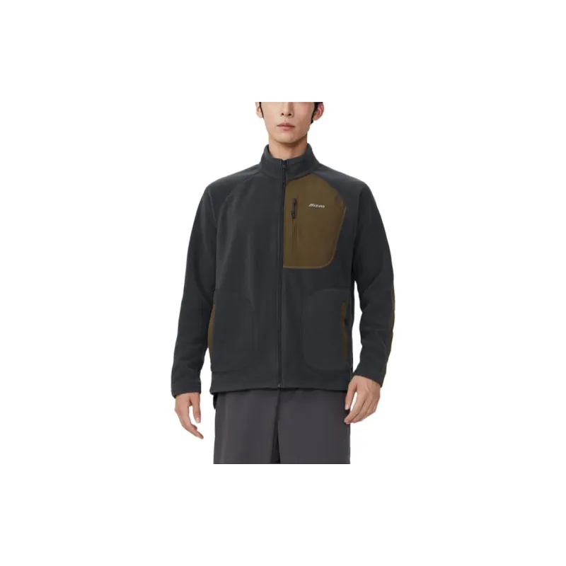 Mizuno MIGRANT Series Jackets Coats Men's Charcoal Gray-1