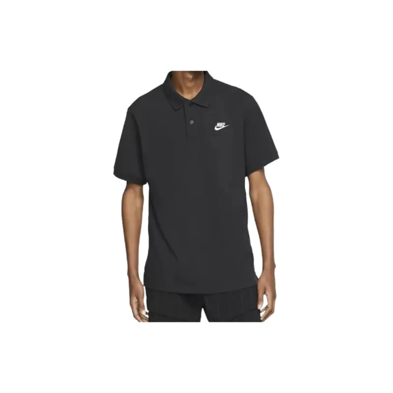 Nike Casual Sportswear Unisex Clothing Set Black Top+Gray Shorts-3