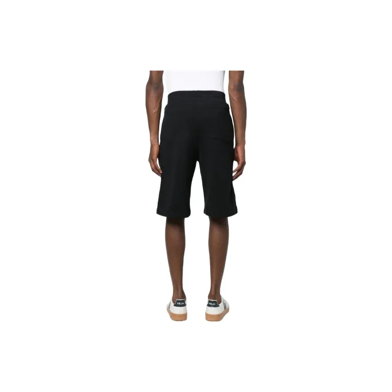 Maison Kitsune Logo Detailed Track Shorts-2