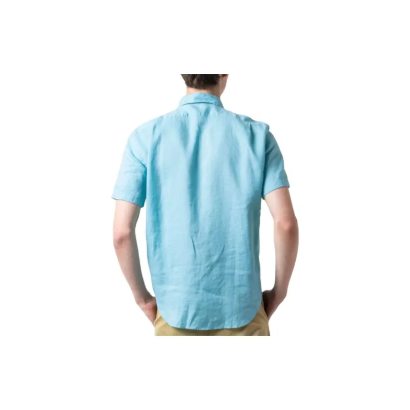 LACOSTE Shirts Men Turquoise-3