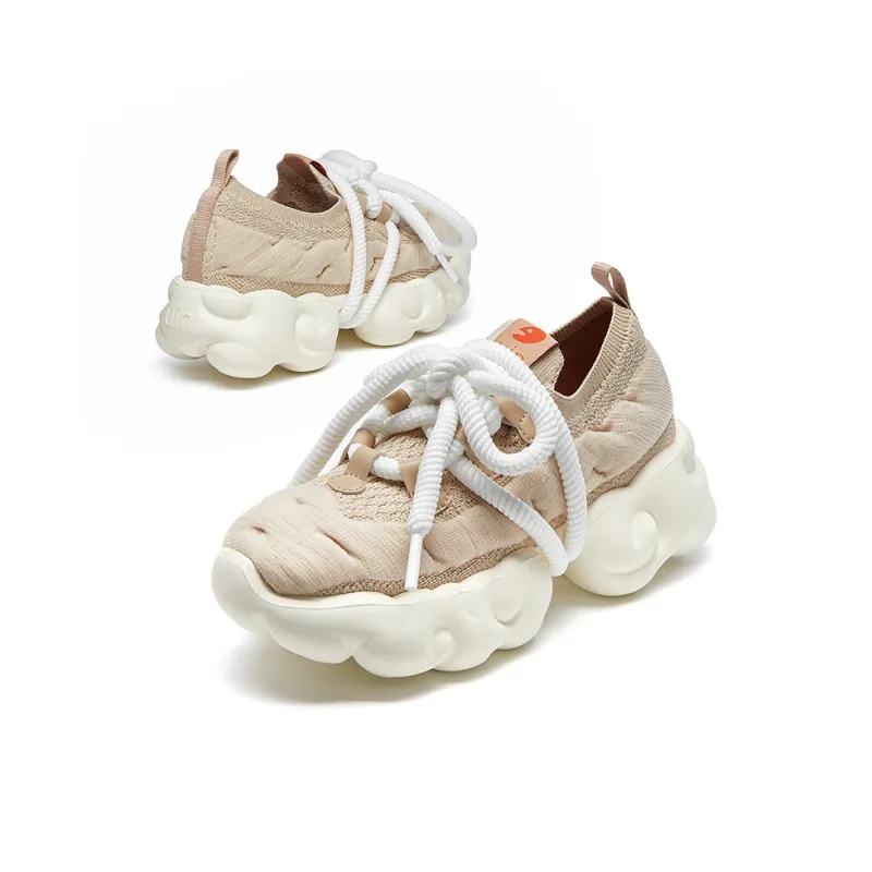 U.IN Painted Travel Cloud Collection Low Top Chunky Sneakers Women's-58