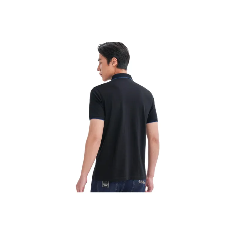 GOLDLION Spring Summer Polo Shirt Men's Multi Specification Multiple Colors-2