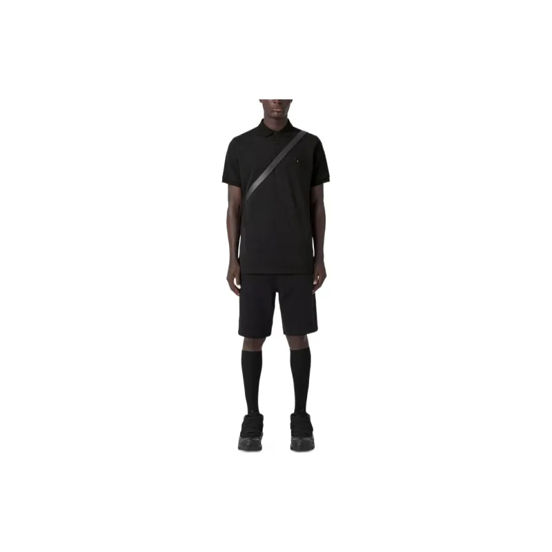 Burberry FW22 Polo Shirt Men's Black-1