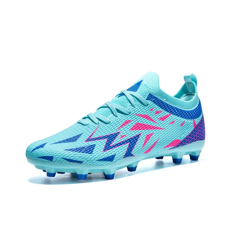 Saibi FG Rubber Long Studs TF Rubber Broken Studs Anti-Slip Wear-Resistant Soccer Shoes Unisex-3