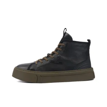 Tide Attack Wear Resistant Mid Top Skateboard Shoes Men's