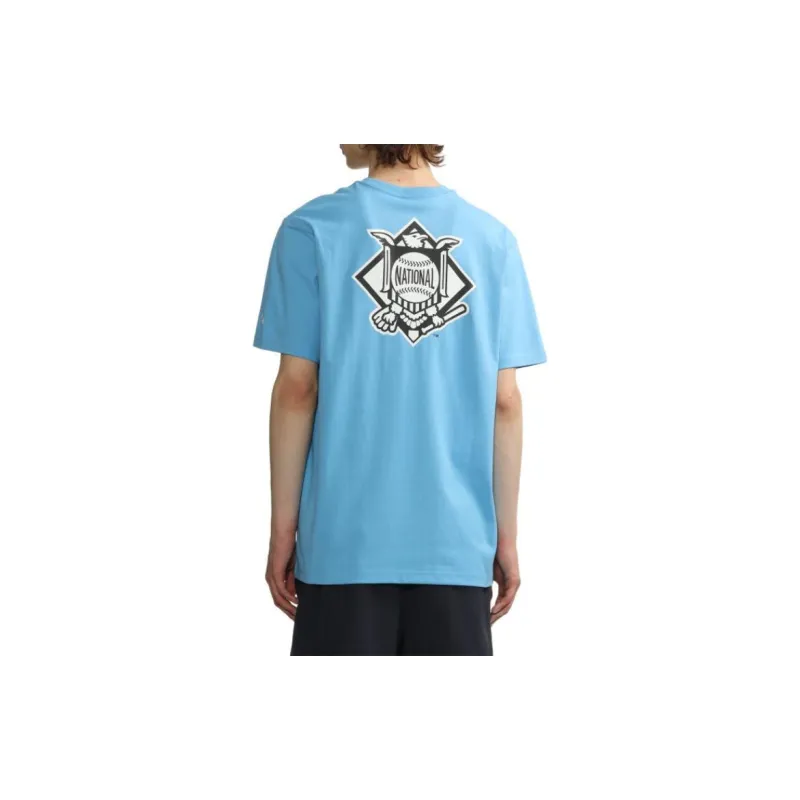 New Era T Shirts Men Light Blue-4