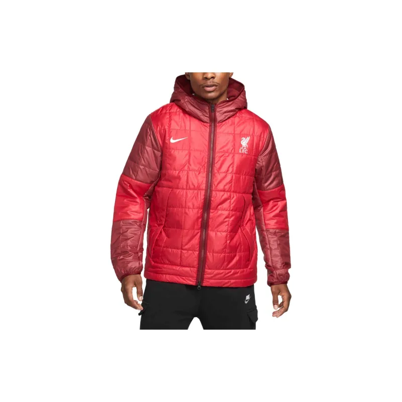 Nike Puffer Jackets Men Red-2