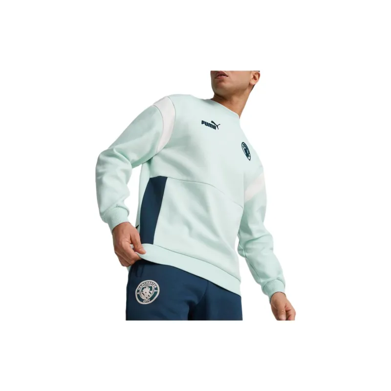 PUMA Manchester City Sweatshirt Men's Light Blue-3