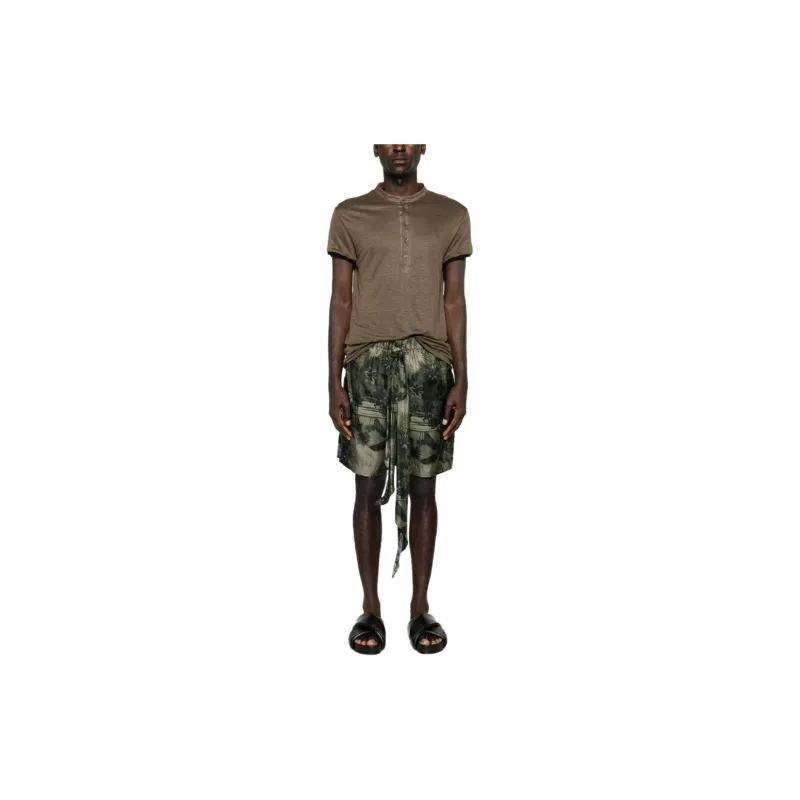 Roberto Cavalli Semi sheer Cotton Polo Shirt-1