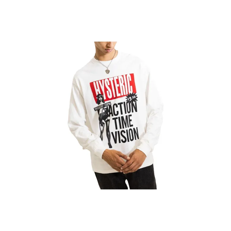 HYSTERIC GLAMOUR T-Shirts Men White-2