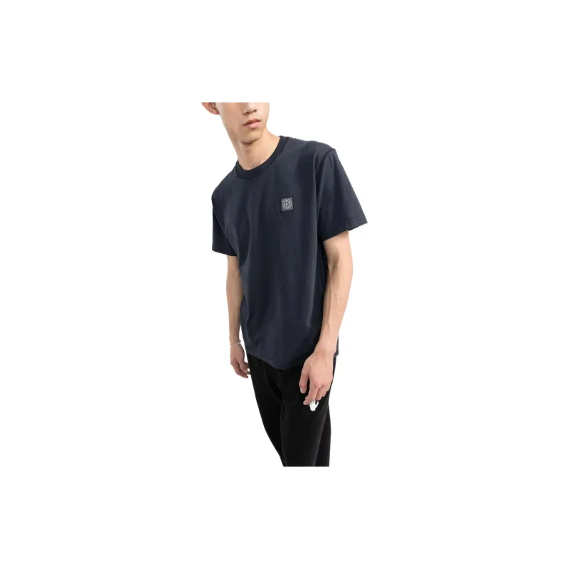 STONE ISLAND T Shirts Men Marine Blue-3