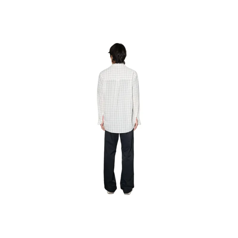 OUR LEGACY Above Checked Buttoned Shirt-2