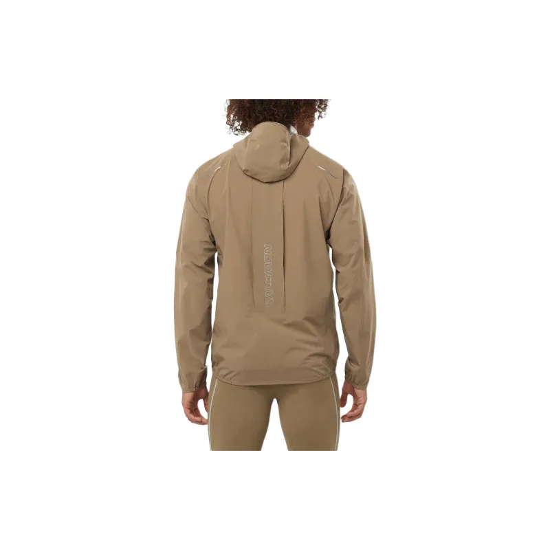 SALOMON BONATTI TRAIL Jackets Coats Men's Shiitake Brown-2