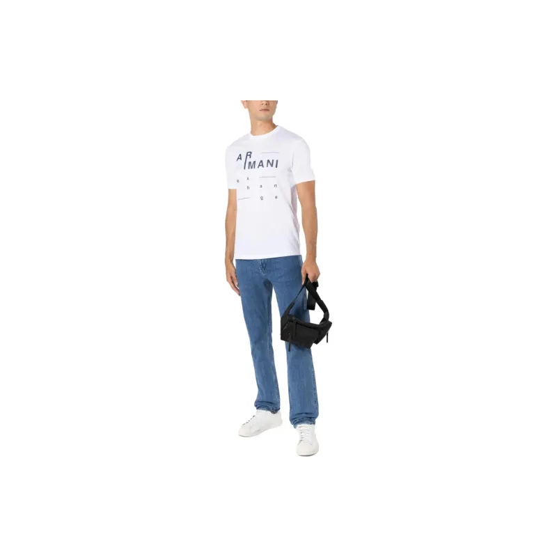 ARMANI EXCHANGE T Shirts Men White-1