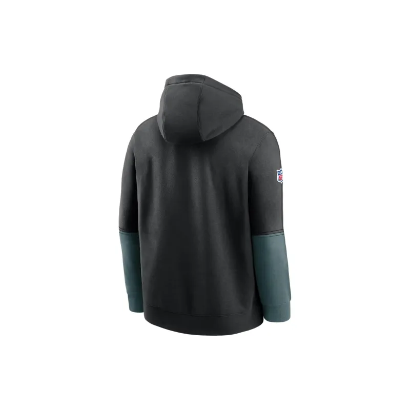Nike Philadelphia Eagles Sideline Team Issue Club Men's Nike Nfl Pullover Hoodie-1