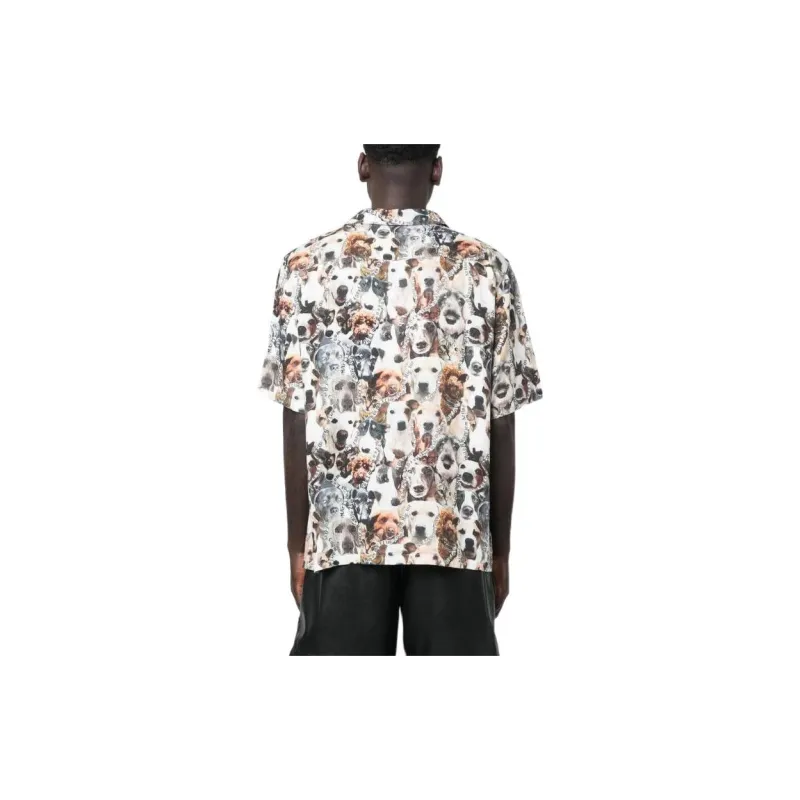 Martine Rose Pet print Short sleeved Shirt-3