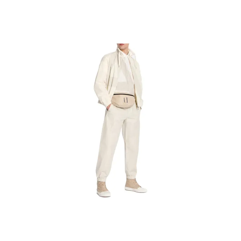 ARMANI EXCHANGEAE SS23 Shirt Men's White Gray-4
